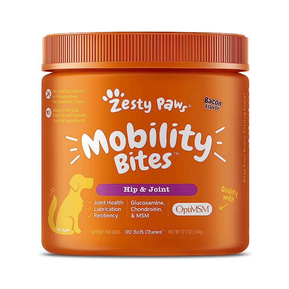 Viên Nhai Zesty Paws - Mobility Bites Hỗ Trợ Xương Khớp Và Miễn Dịch - Paddy Pet Shop
