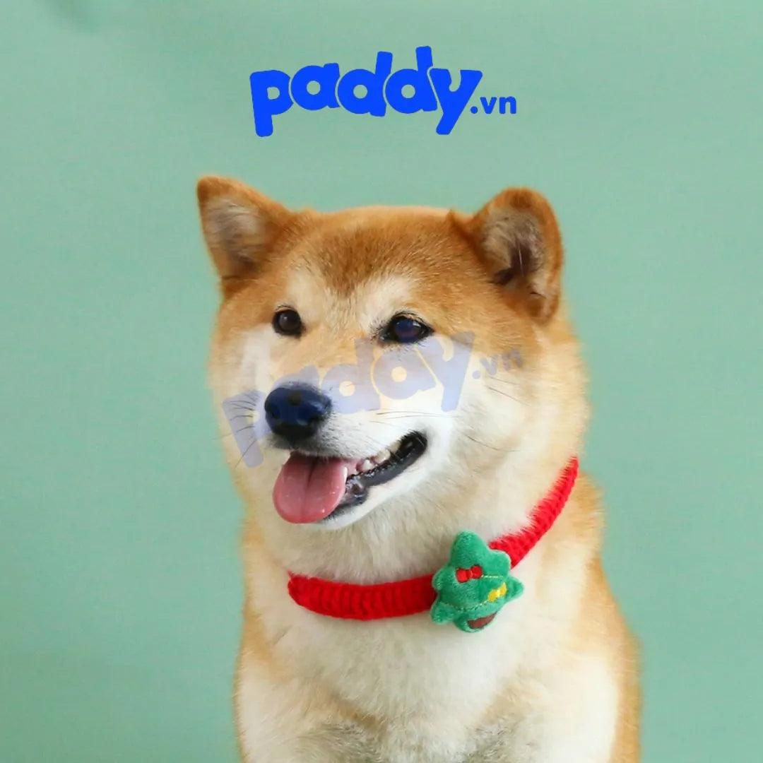 Vòng Cổ Cho Chó Mèo Noel Nhồi Bông - Paddy Pet Shop