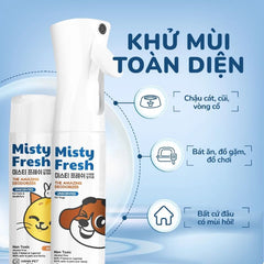 Xịt Diệt Khuẩn Cho Chó Mèo Hana Pet Misty Fresh 300ml