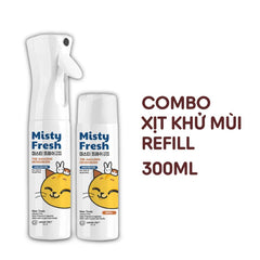 Xịt Diệt Khuẩn Cho Chó Mèo Hana Pet Misty Fresh 300ml