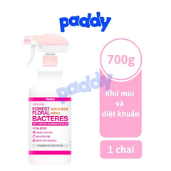 Xịt Khử Mùi & Diệt Khuẩn Prunus Dr.Bacteres Hương Hoa Rừng 700ml