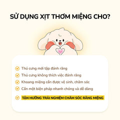 Xịt Thơm Miệng Cho Chó Mèo Jungle Monster Dental Spray 30ml