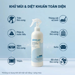 Xịt Vi Sinh Khử Mùi Cho Chó Mèo Joycat 450ml