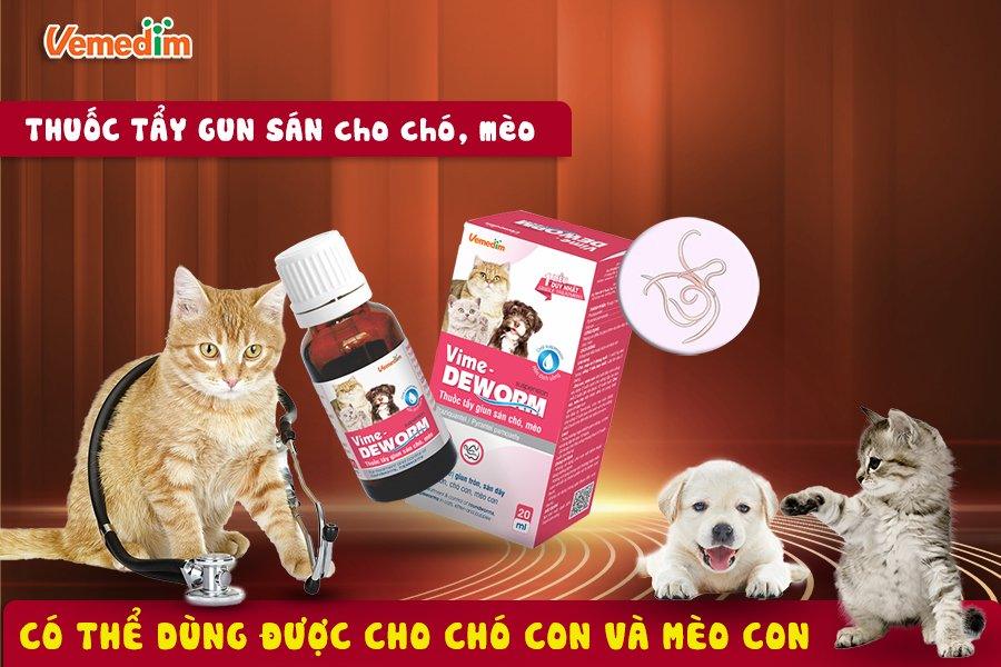 Vime Deworm Xổ Giun Chó Mèo Dạng Nước - Paddy Pet Shop