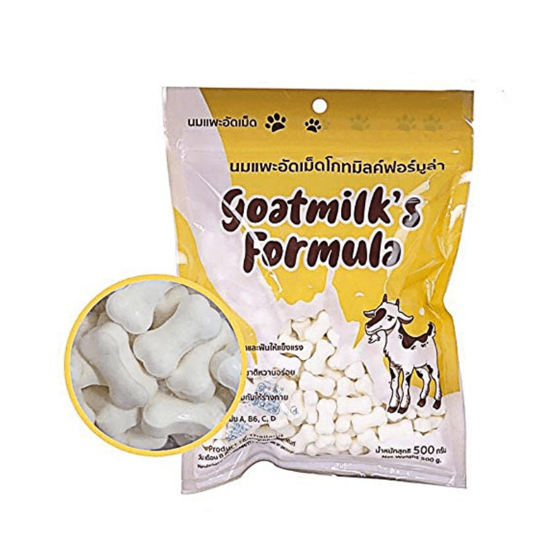 Bánh Thưởng Cho Chó Xương Kẹo Sữa Dê Goatmilk's Formula - Paddy Pet Shop