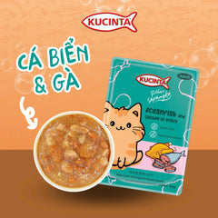 Pate Cho Mèo Trưởng Thành Kucinta Gói 80g