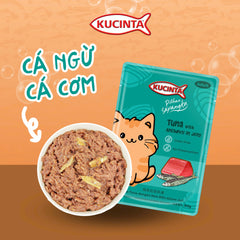 Pate Cho Mèo Trưởng Thành Kucinta Gói 80g