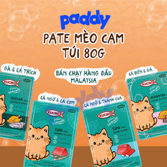 Pate Cho Mèo Trưởng Thành Kucinta Gói 80g