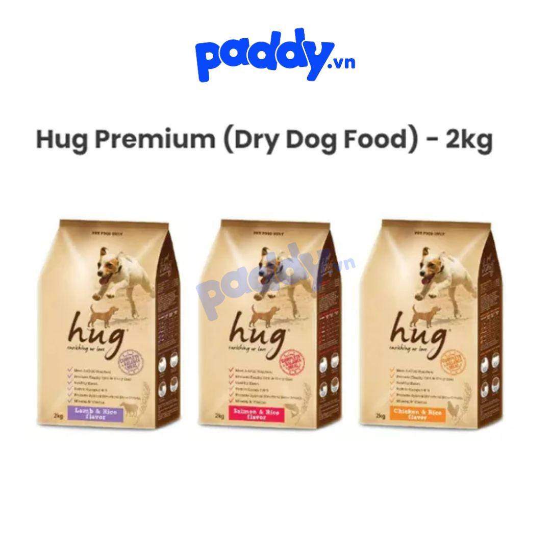 [2kg] Thức Ăn Hạt Cho Chó Mọi Lứa Tuổi Hug - Paddy Pet Shop