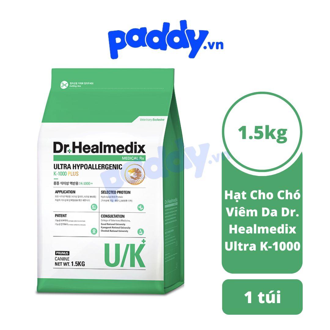 Hạt Cho Chó Trưởng Thành Dr. Healmedix Hỗ Trợ Sức Khỏe 1.5kg - Paddy Pet Shop