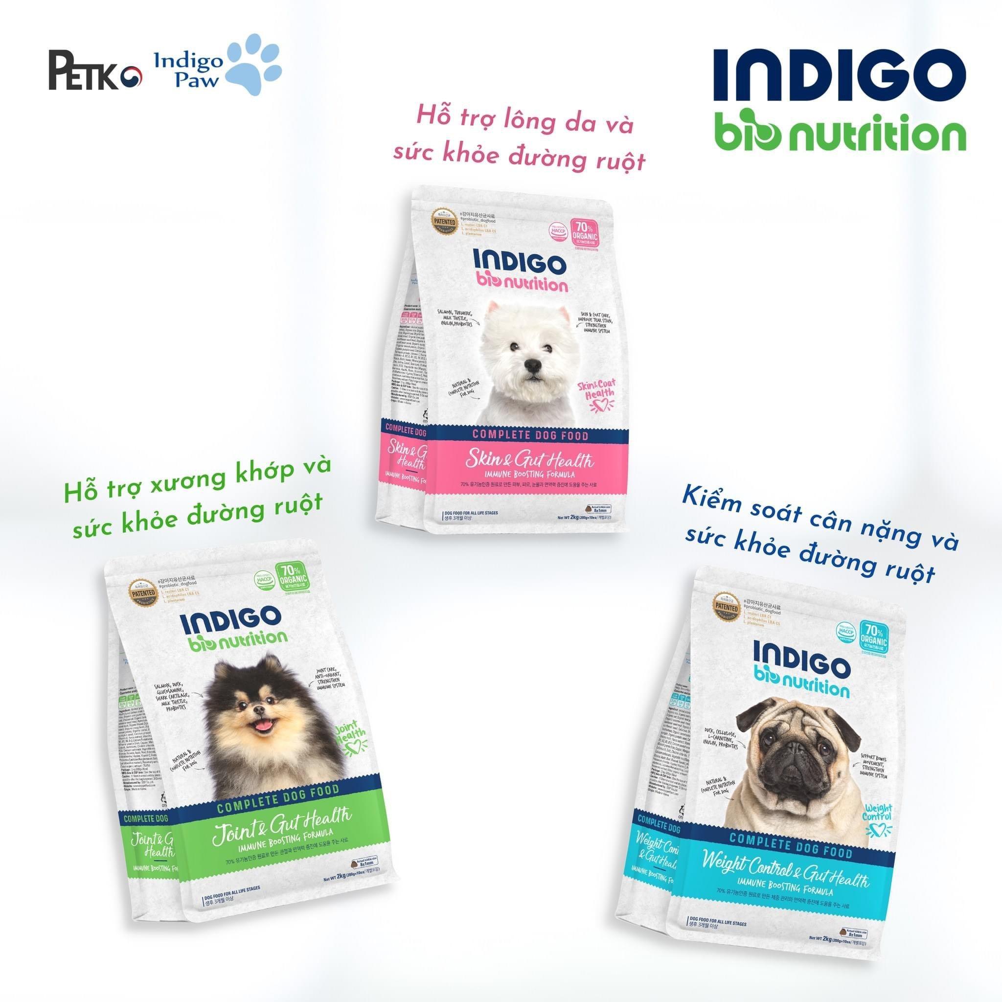 Hạt Cho Chó Indigo BIO Nutrition Joint & Gut Health - Paddy Pet Shop