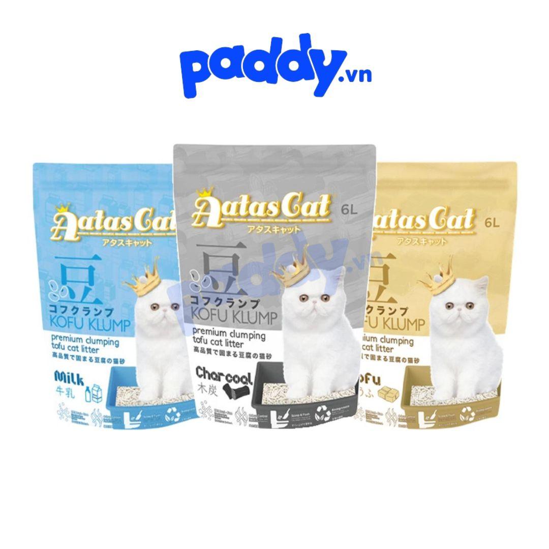 Cát Vệ Sinh Mèo AATAS Tofu Đậu Nành 6L - Paddy Pet Shop