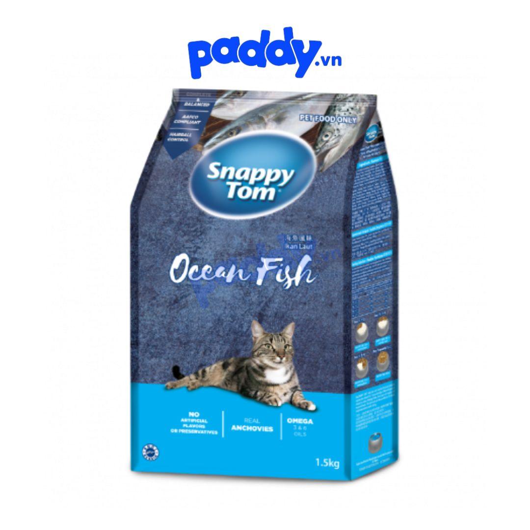 Hạt Cho Mèo Snappy Tom Mix Cá Sấy - Paddy Pet Shop