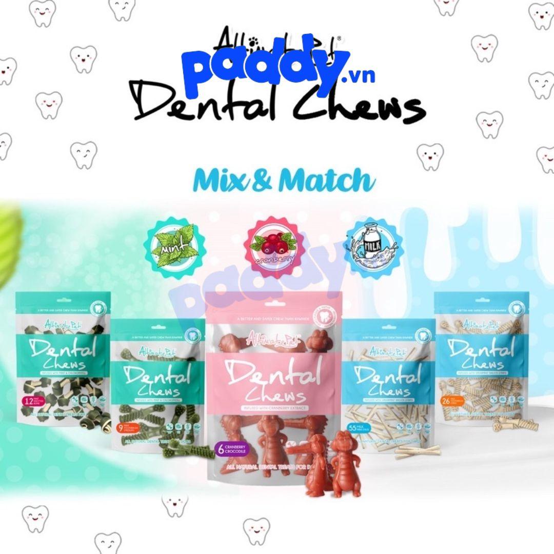 Xương Gặm Cho Chó Altimate Dental Chews Sạch Răng Thơm Miệng 150g - Paddy Pet Shop