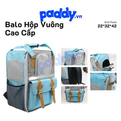 Balo Vải Vận Chuyển Chó Mèo Gogo 22x32x42cm - Paddy Pet Shop