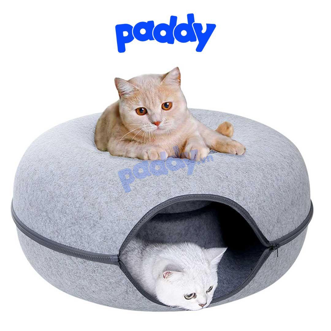 Ổ Donut Tròn Đồ Chơi Đuổi Bắt Cho Mèo - Paddy Pet Shop