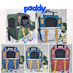 Balo Vải Vận Chuyển Chó Mèo Gogo 22x32x42cm - Paddy Pet Shop