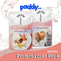 Pate Mèo Ron Ron Sốt Thịt Cá 75g - Paddy Pet Shop