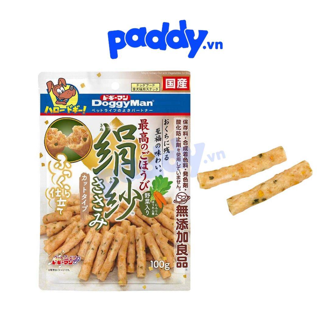 Snack Cho Chó Gà Nướng Mềm SAYA Doggyman 100g - Paddy Pet Shop