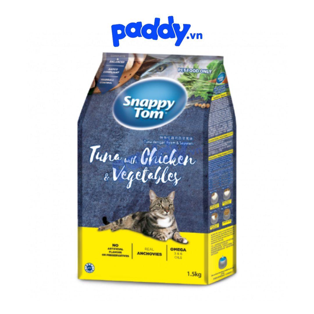 Hạt Cho Mèo Snappy Tom Mix Cá Sấy - Paddy Pet Shop