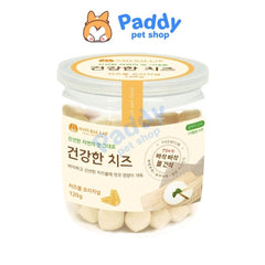 Snack Cho Chó Phô Mai Viên Natural Lab Hộp 120g - Paddy Pet Shop