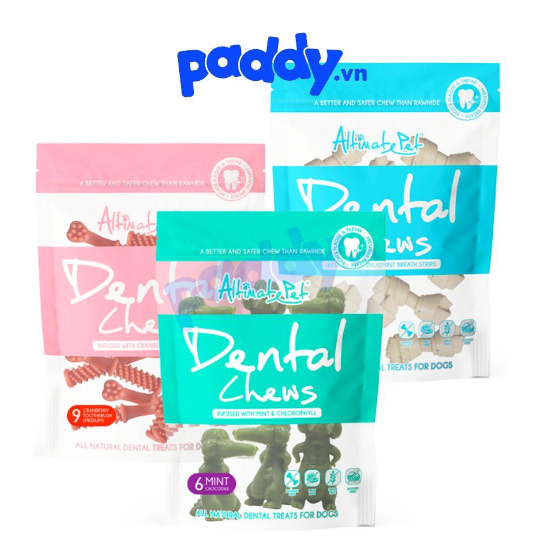 Xương Gặm Cho Chó Altimate Dental Chews Sạch Răng Thơm Miệng 150g - Paddy Pet Shop