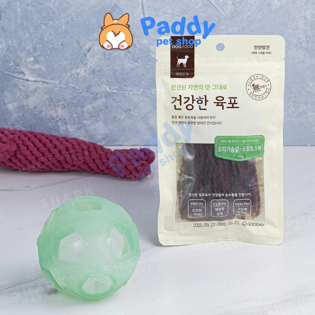 Bánh Thưởng Cho Chó Thịt Sấy Gooday 100g - Paddy Pet Shop