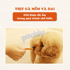 Bánh Thưởng Cho Chó Thịt Gà Sấy Dẻo DoggyMan 80g - Paddy Pet Shop