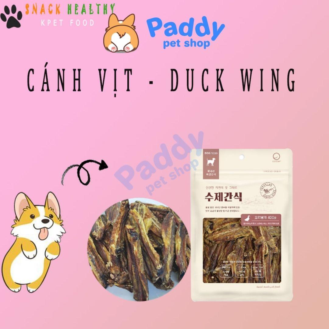 Snack Cho Chó Cổ & Cánh Vịt Sấy Gooday 400g - Paddy Pet Shop