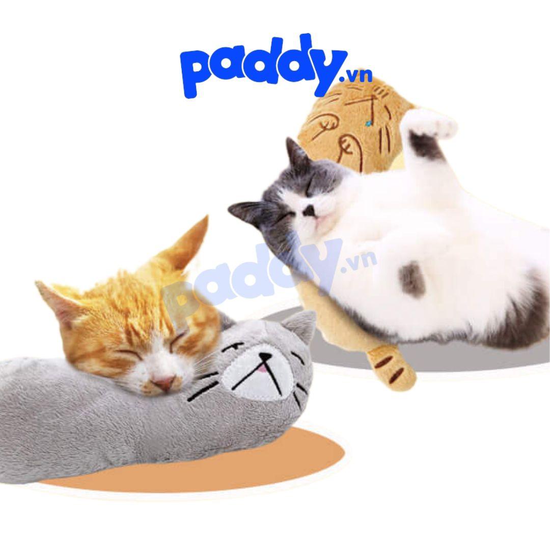 Đồ Chơi Mèo Gối Ôm Hình Con Mèo CattyMan - Paddy Pet Shop
