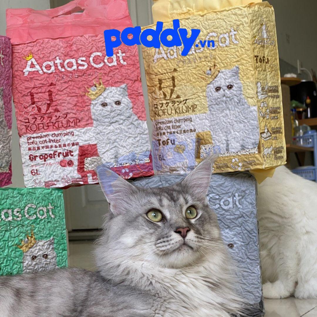 Cát Vệ Sinh Mèo AATAS Tofu Đậu Nành 6L - Paddy Pet Shop