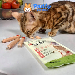 Snack Mèo Xúc Xích MeoWow 70g - Paddy Pet Shop