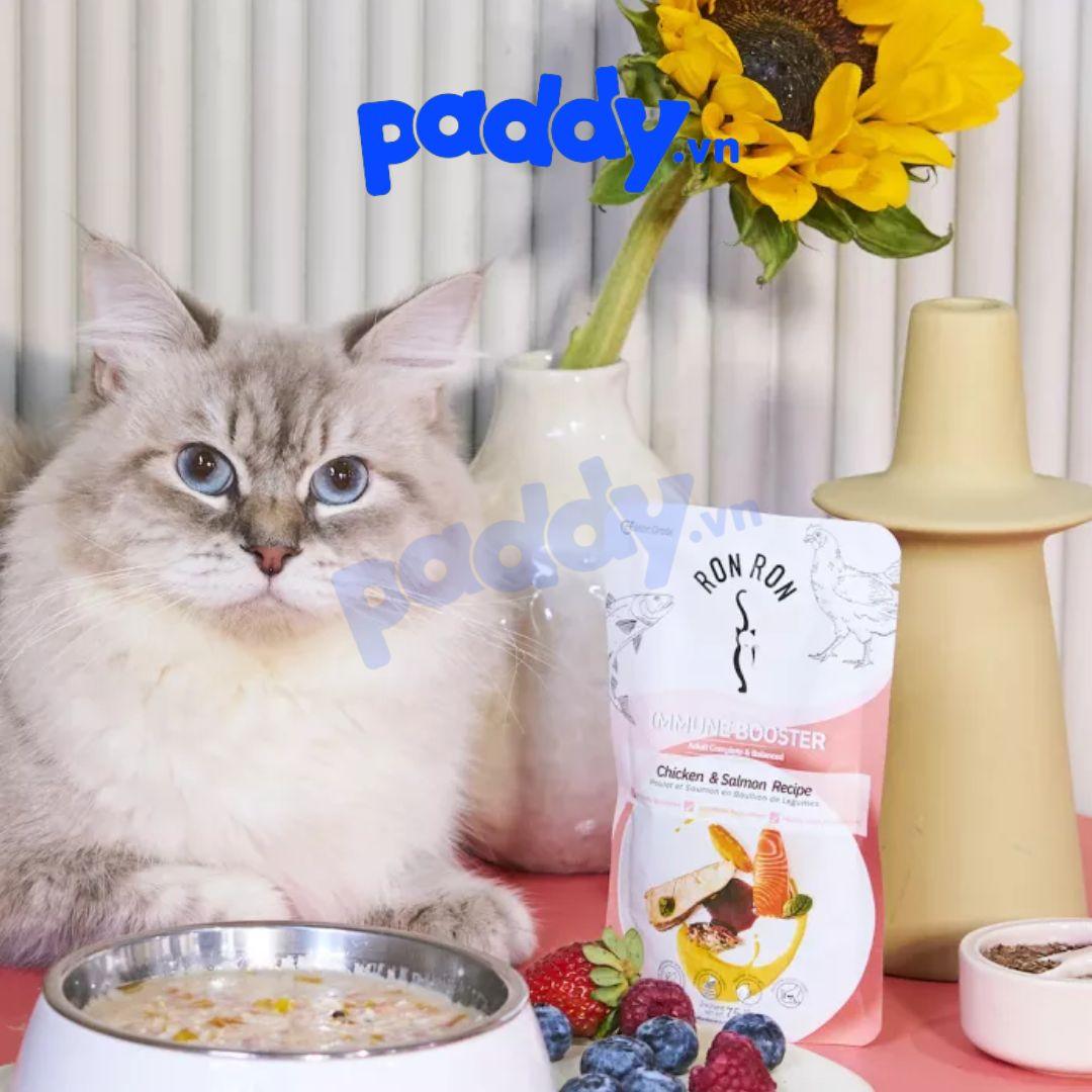 Pate Mèo Ron Ron Sốt Thịt Cá 75g - Paddy Pet Shop