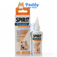 Bột Nhổ Lông Tai Spirit Dịu Nhẹ Cho Chó Mèo 50g - Paddy Pet Shop