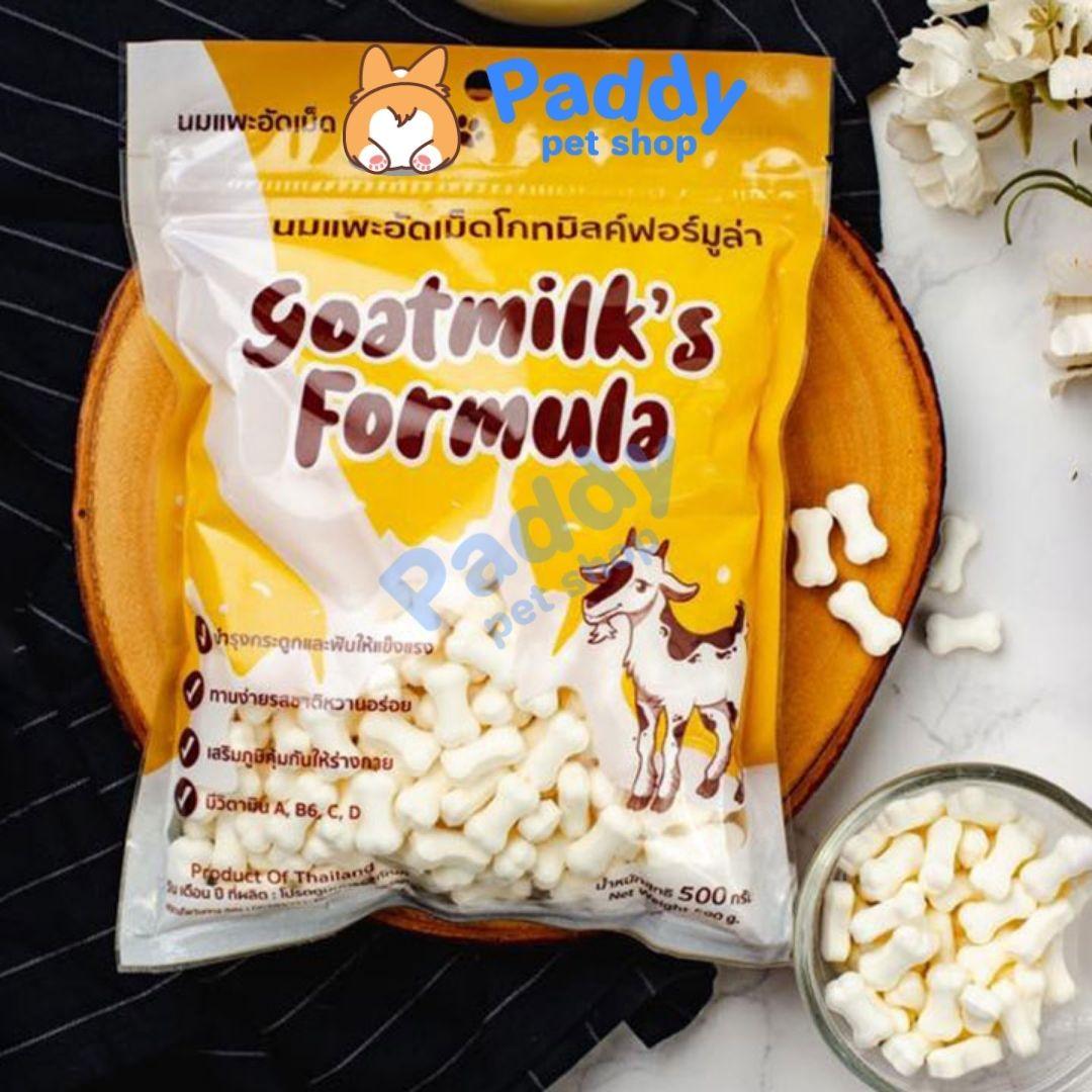 Bánh Thưởng Cho Chó Xương Kẹo Sữa Dê Goatmilk's Formula - Paddy Pet Shop