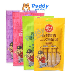 Súp Thưởng Cho Mèo Wanpy Happy 100 (Túi 5 tuýp*14g) - Paddy Pet Shop