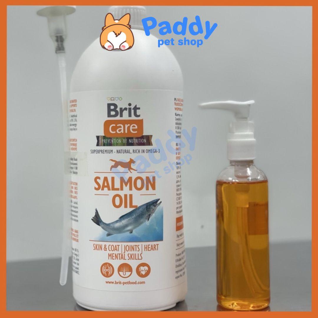 Dầu Cá Hồi Brit Care Dưỡng Lông Chó - Paddy Pet Shop