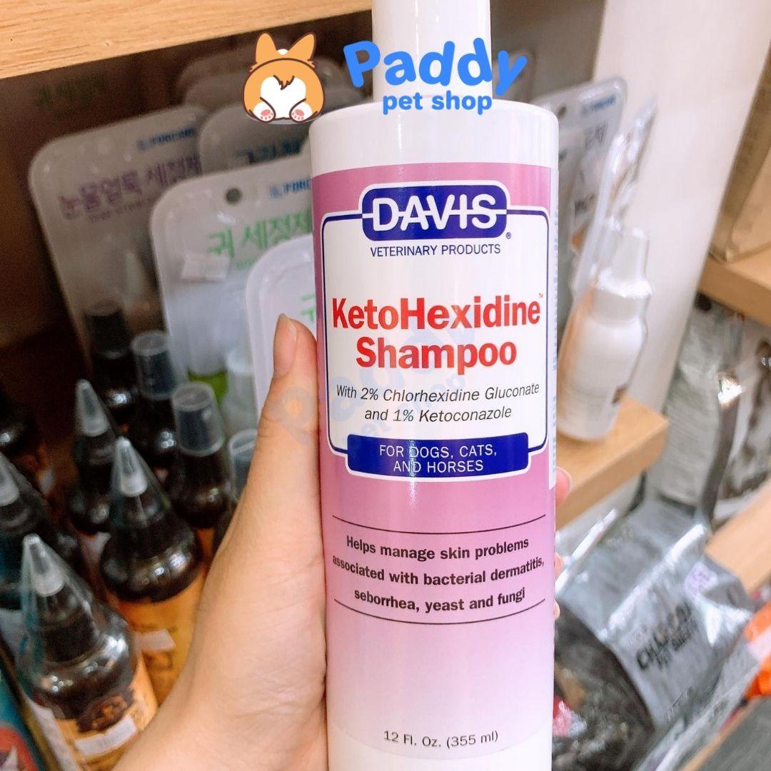 Sữa Tắm Davis Ketohexidine Trị Viêm Da Lông Chó Mèo - Paddy Pet Shop