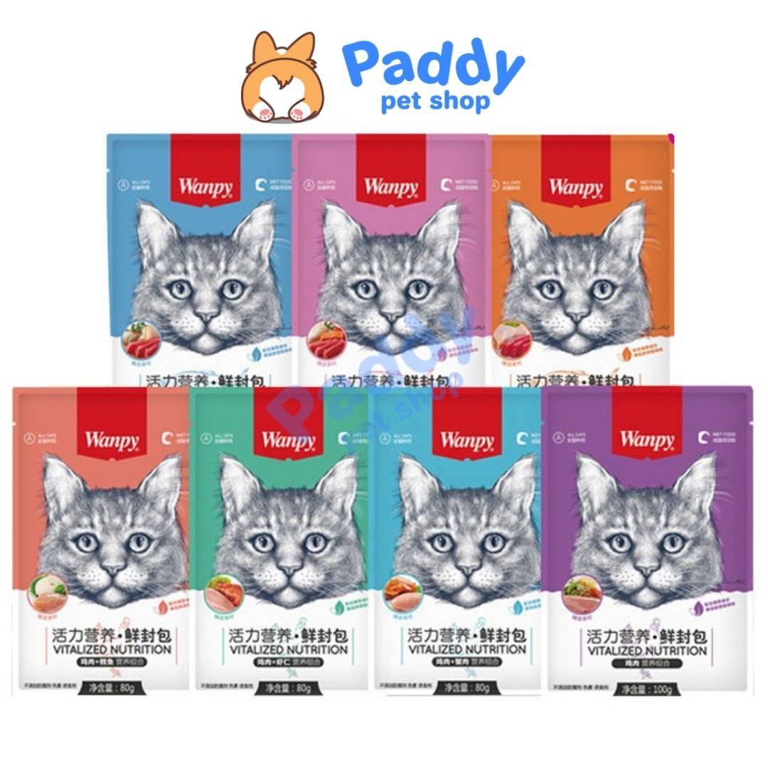 Pate Mèo Wanpy Súp Thịt Tươi 80g - Paddy Pet Shop