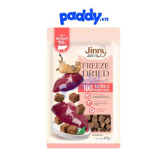 Thịt Sấy Snack Mèo Jinny Freeze Dried 40g - Paddy Pet Shop