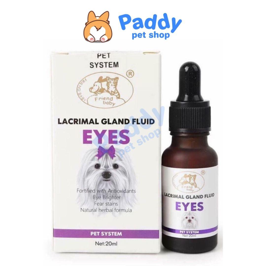 Siro uống Lacrimal Gland Fluid trị chảy nước mắt 20ml - Paddy Pet Shop