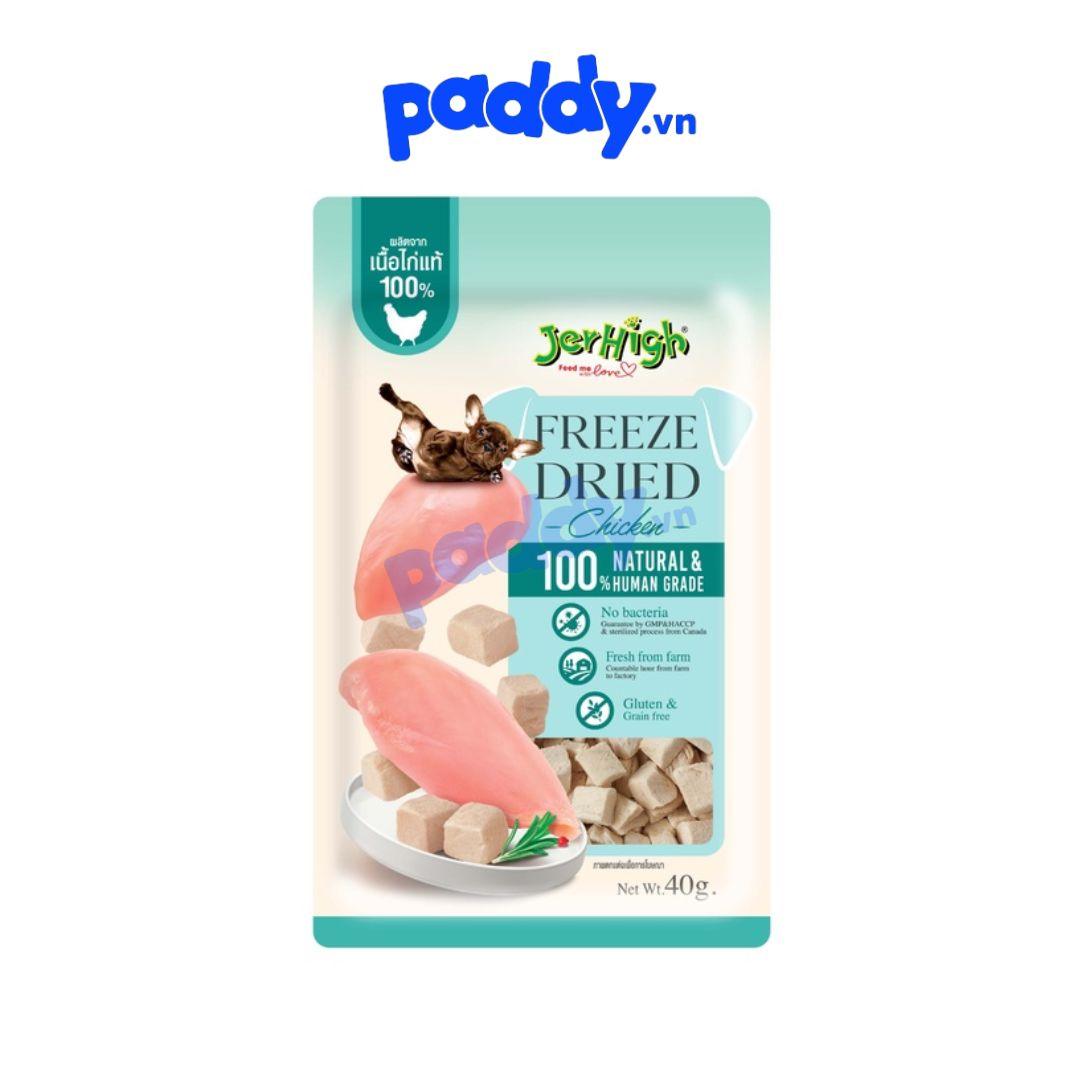 Thịt Sấy Snack Chó JerHigh Freeze Dried 40g - Paddy Pet Shop