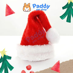 Nón Mũ Noel Giáng Sinh Cho Chó Mèo - Paddy Pet Shop