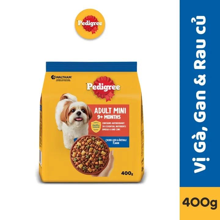 Thức Ăn Hạt Cho Chó Trưởng Thành Giống Nhỏ Pedigree Adult Mini 1.3kg - Paddy Pet Shop