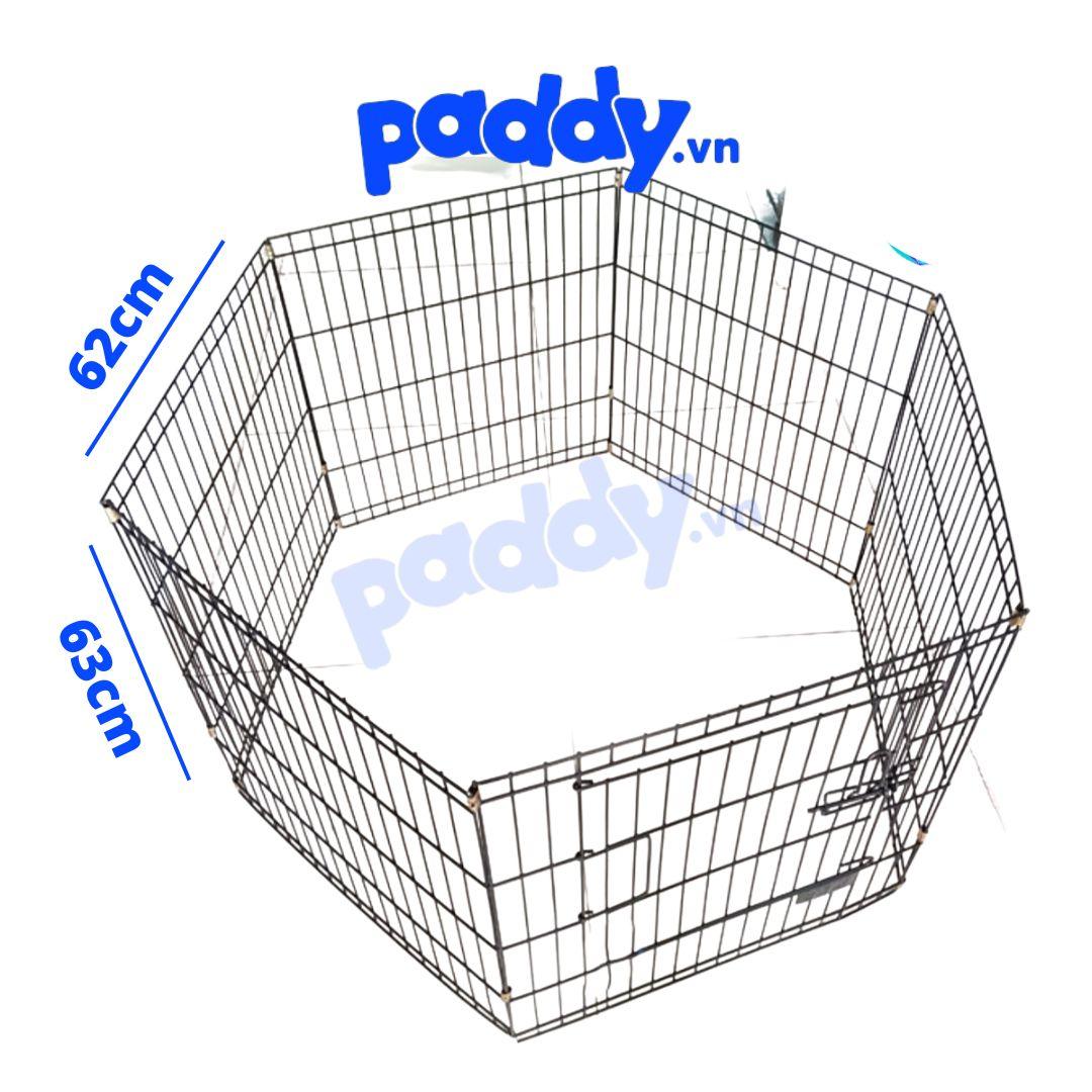 Bộ Chuồng Chó Mèo Quây Ghép 6 Tấm Có Cửa Diamond - Paddy Pet Shop