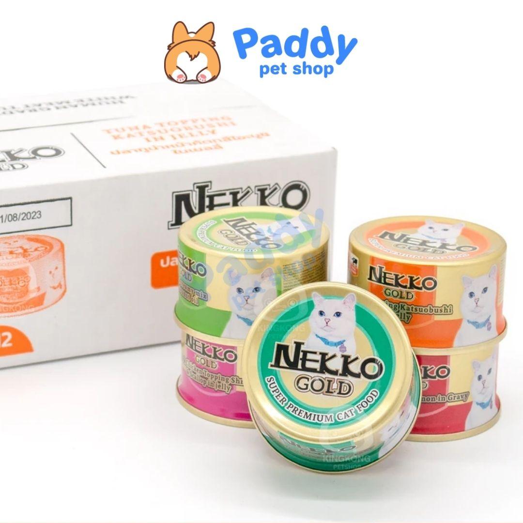 Pate Mèo Nekko Gold - Lon 85g - Paddy Pet Shop