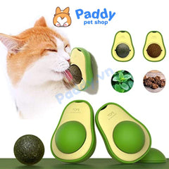 Cỏ Mèo Gắn Tường Xoay Hình Đồ Chơi Cho Mèo - Paddy Pet Shop