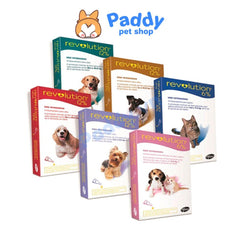 Nhỏ Gáy Revolution Nội Ngoại Ký Sinh Cho Chó Mèo - Paddy Pet Shop