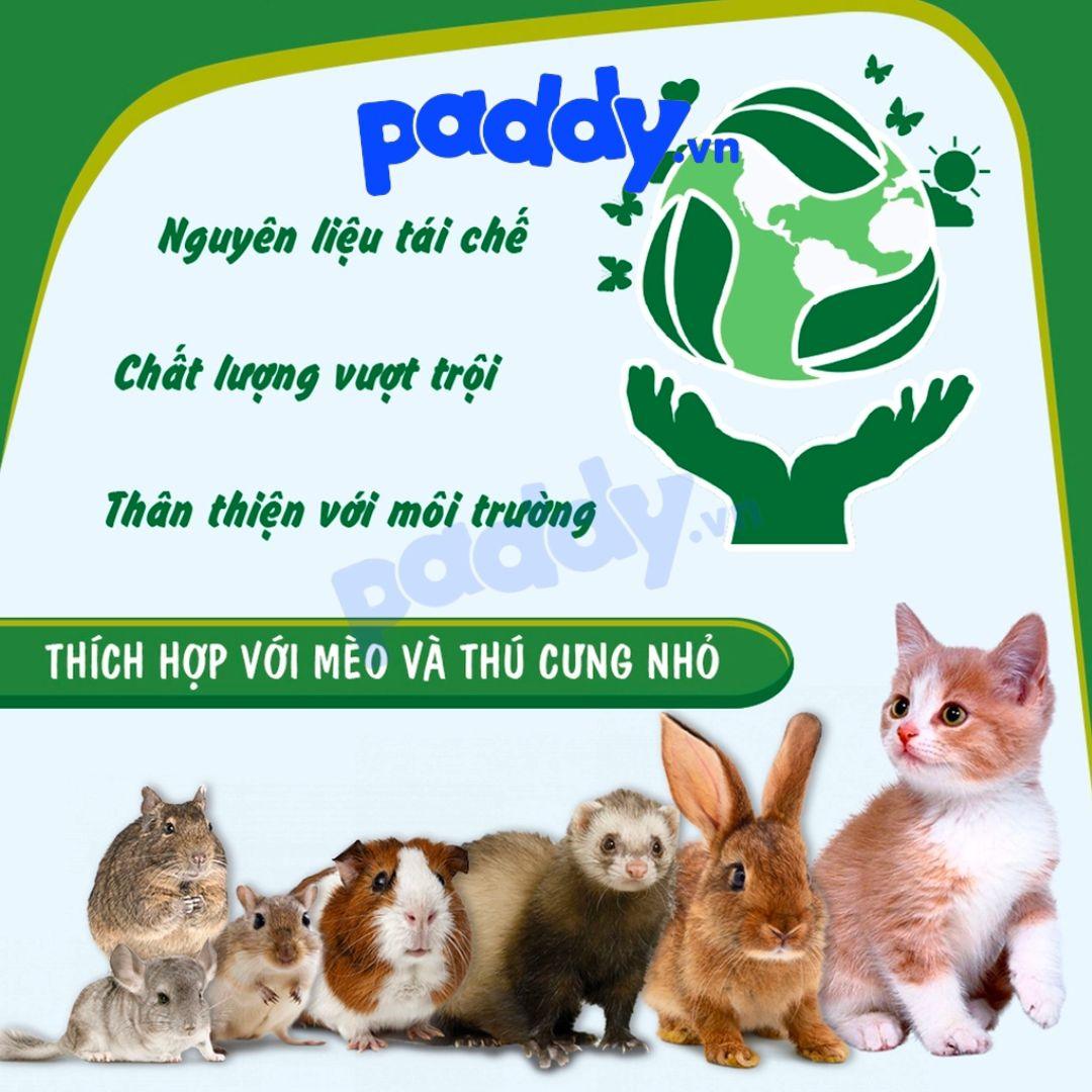 Cát Giấy Cho Mèo & Thú Nhỏ Cat's Best Pet's Dream Paper Pure 4.8kg (10L) - Paddy Pet Shop