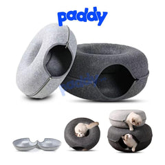 Ổ Donut Tròn Đồ Chơi Đuổi Bắt Cho Mèo - Paddy Pet Shop